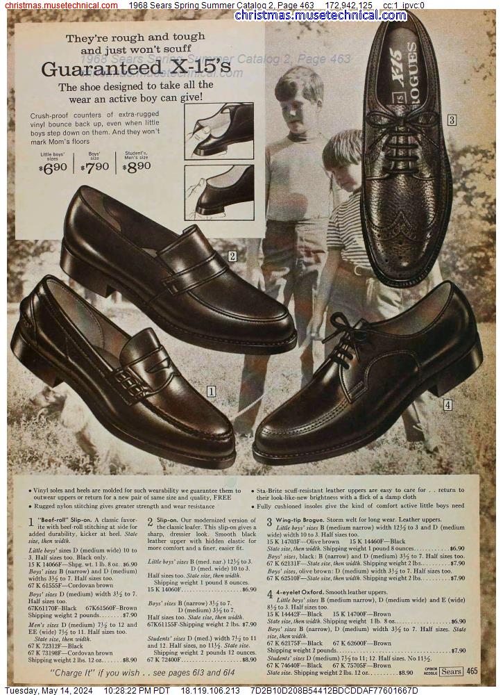 1968 Sears Spring Summer Catalog 2, Page 463