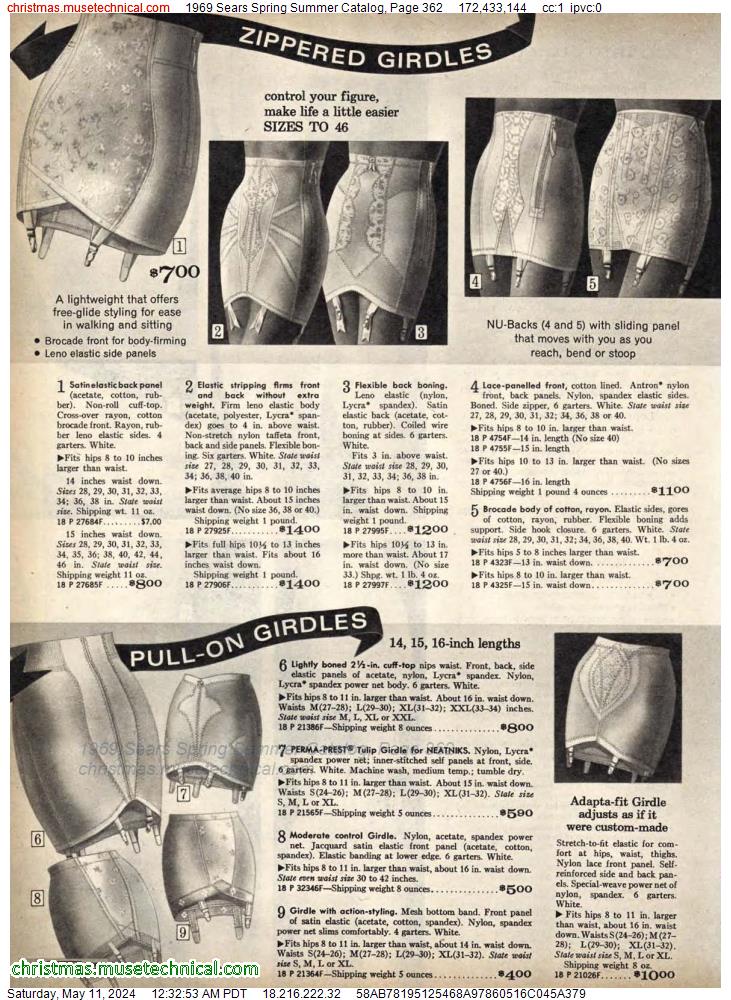 1969 Sears Spring Summer Catalog, Page 362