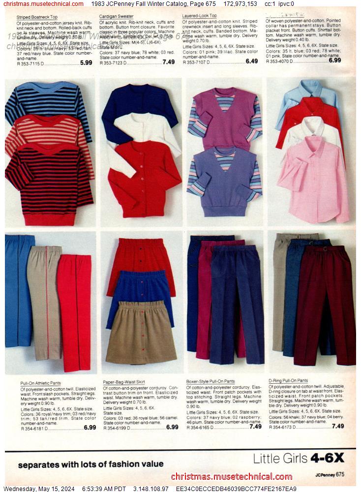 1983 JCPenney Fall Winter Catalog, Page 675
