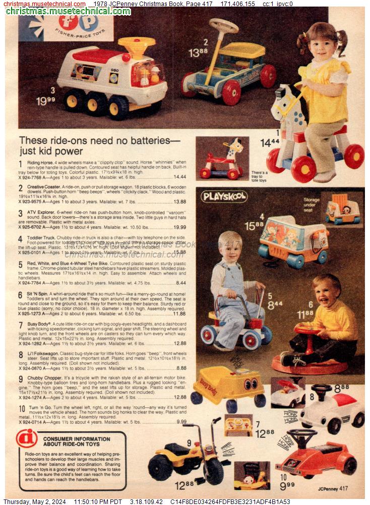 1978 JCPenney Christmas Book, Page 417