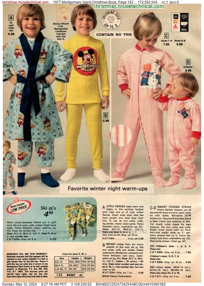 1977 Montgomery Ward Christmas Book, Page 152