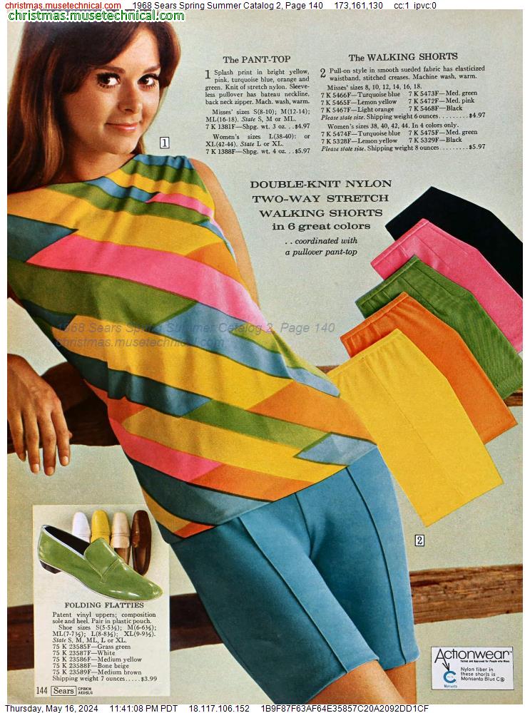 1968 Sears Spring Summer Catalog 2, Page 140