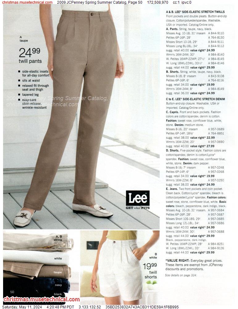 2009 JCPenney Spring Summer Catalog, Page 50