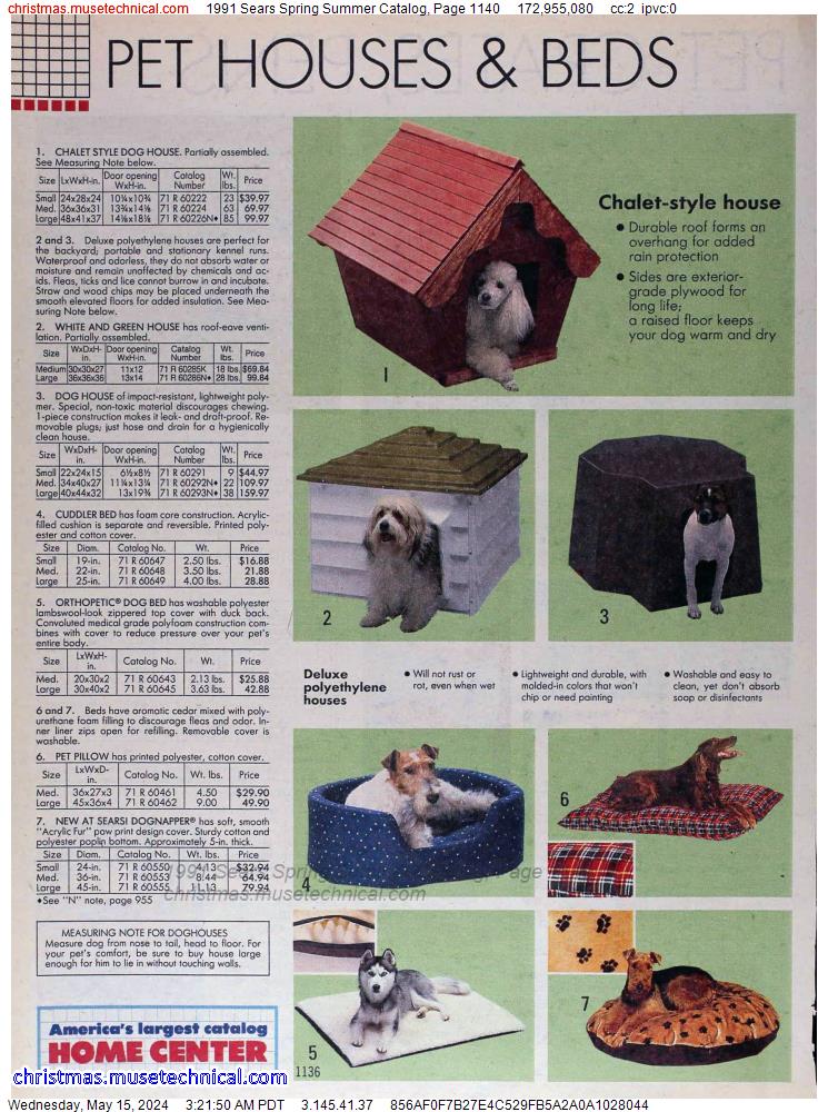1991 Sears Spring Summer Catalog, Page 1140