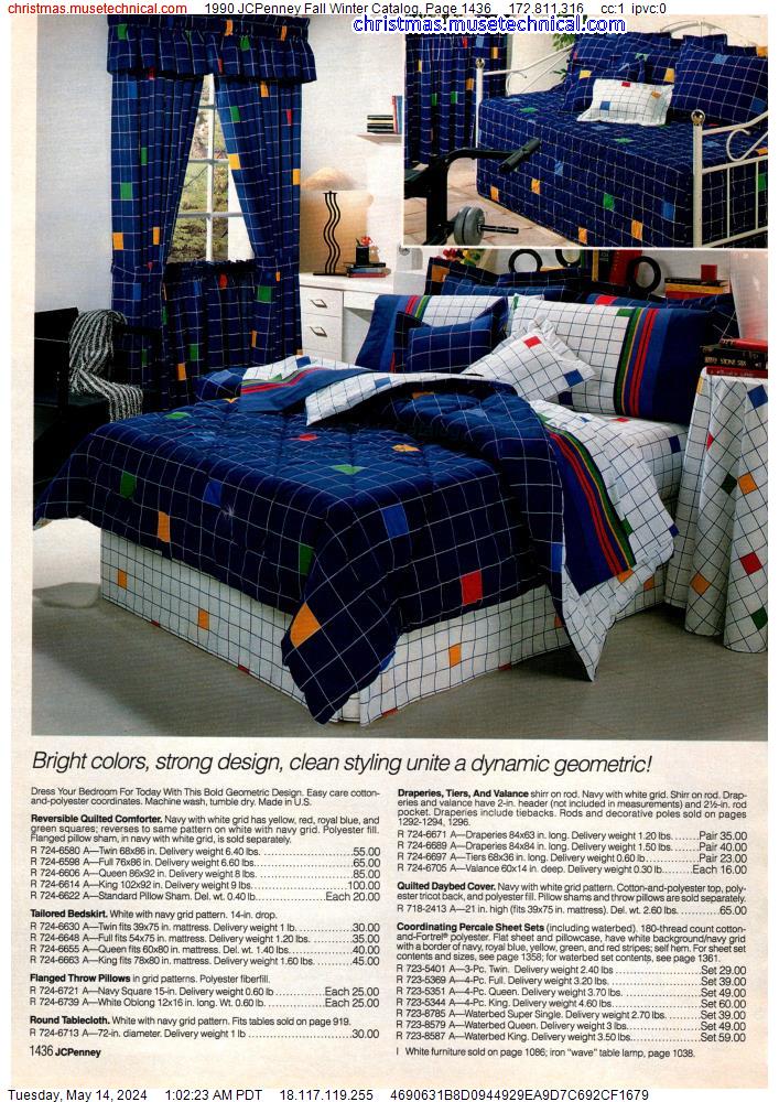 1990 JCPenney Fall Winter Catalog, Page 1436