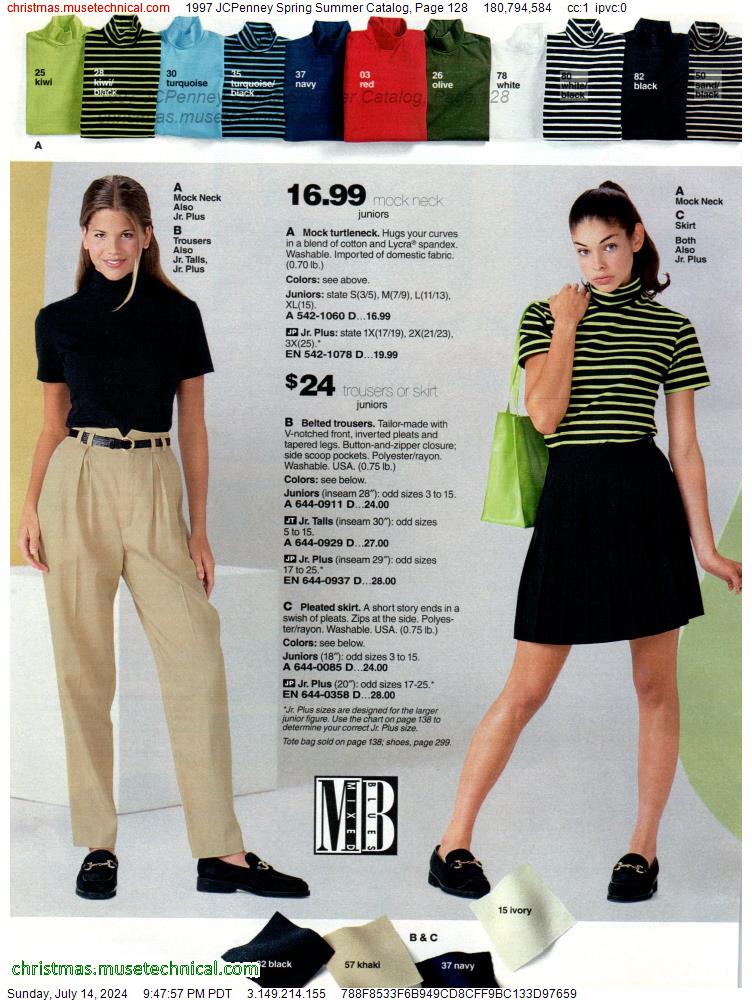 1997 JCPenney Spring Summer Catalog, Page 128