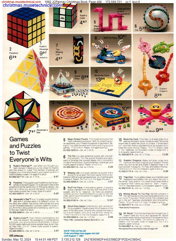 1982 JCPenney Christmas Book, Page 488