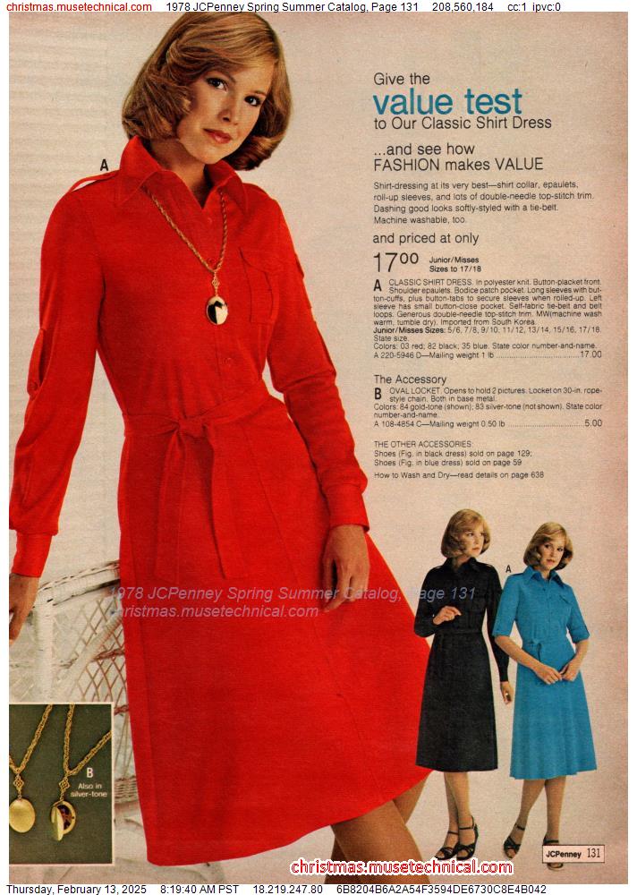 1978 JCPenney Spring Summer Catalog, Page 131