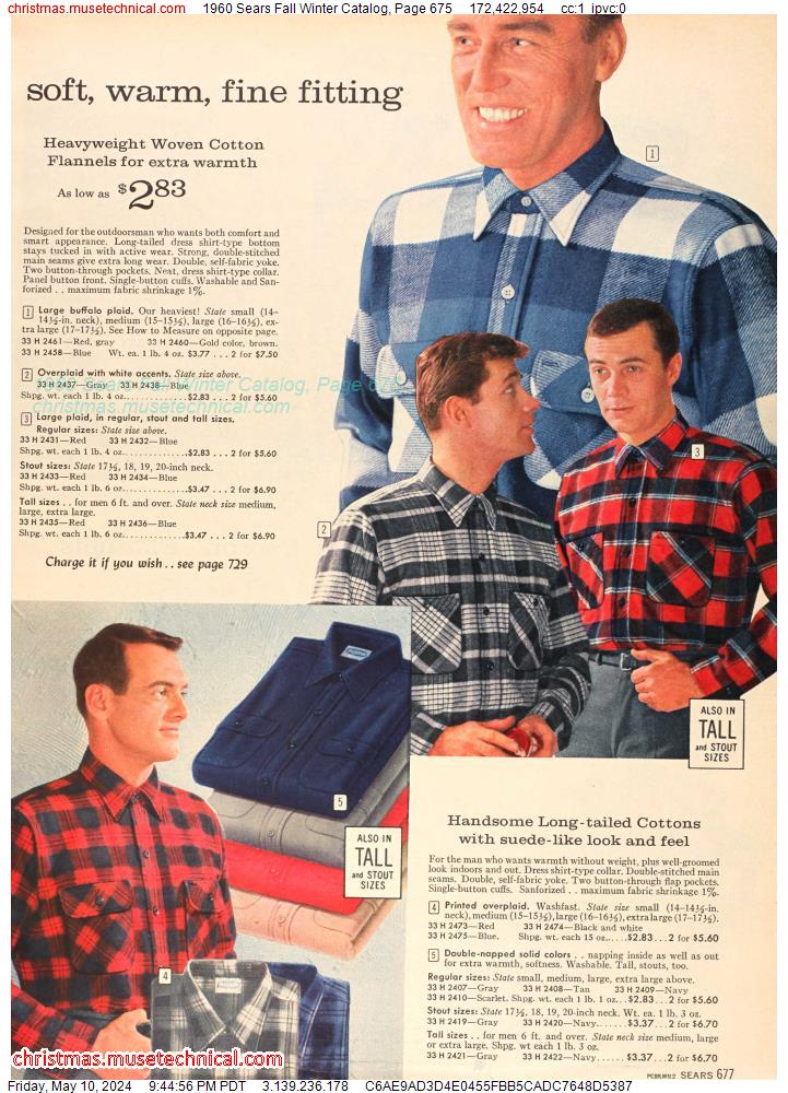 1960 Sears Fall Winter Catalog, Page 675