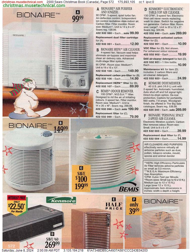 2000 Sears Christmas Book (Canada), Page 572