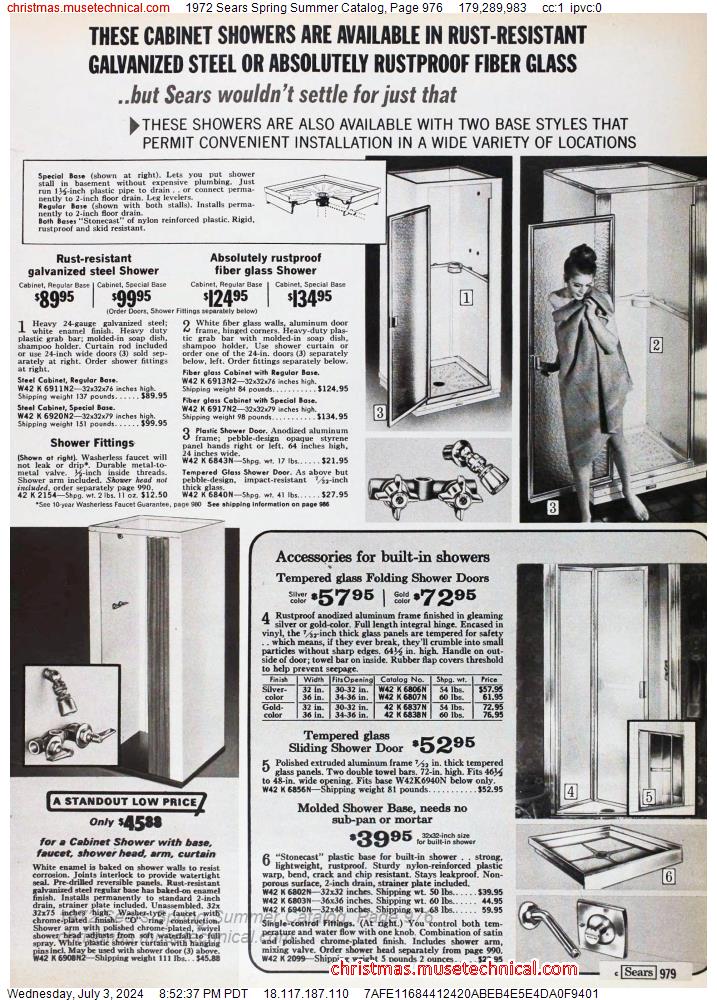 1972 Sears Spring Summer Catalog, Page 976