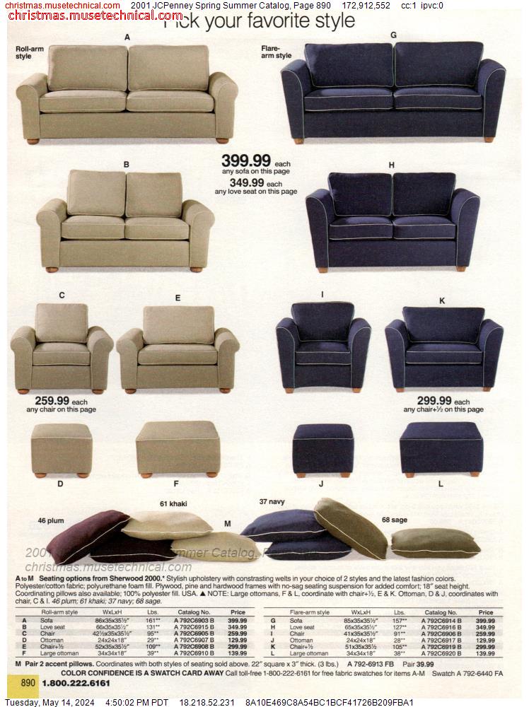 2001 JCPenney Spring Summer Catalog, Page 890