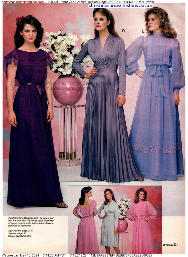 1983 JCPenney Fall Winter Catalog, Page 221