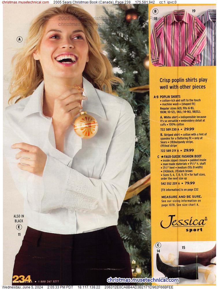 2005 Sears Christmas Book (Canada), Page 238