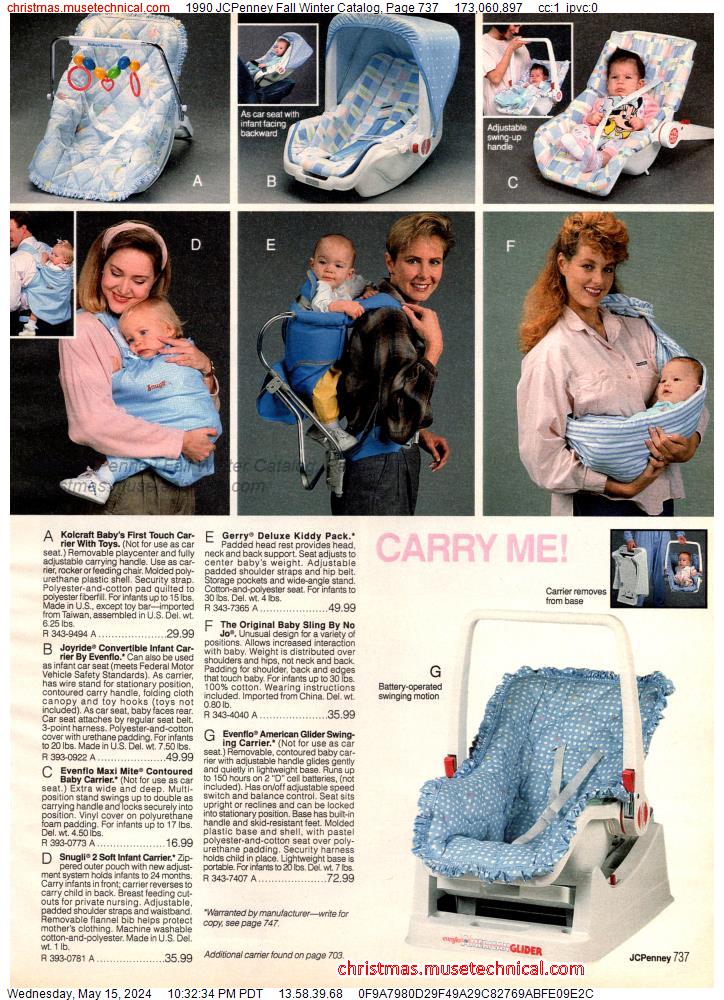 1990 JCPenney Fall Winter Catalog, Page 737