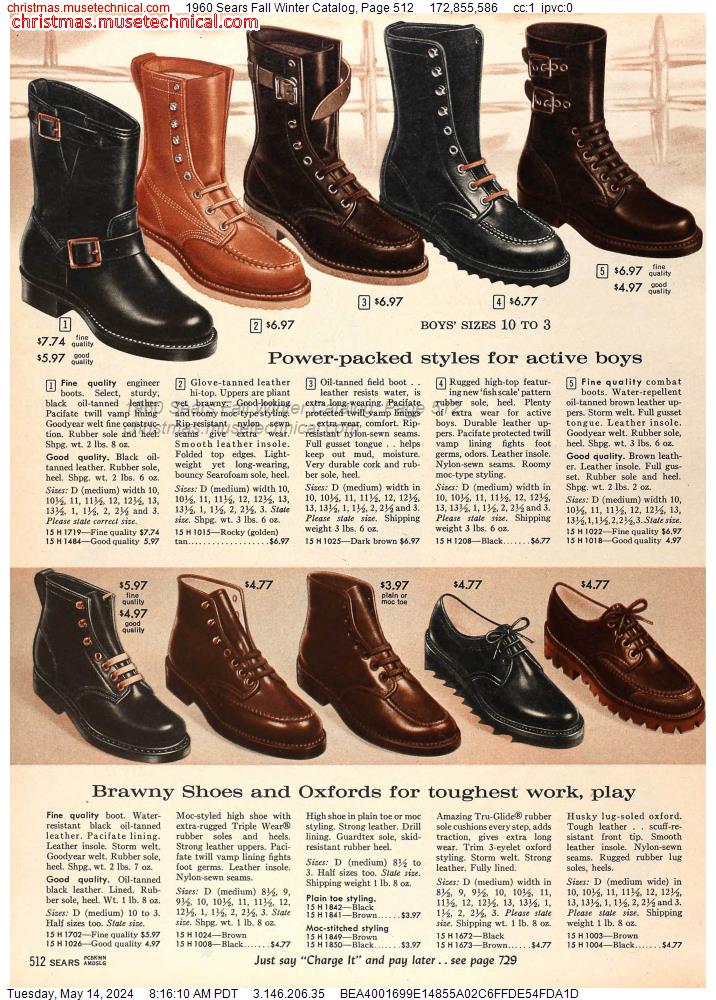 1960 Sears Fall Winter Catalog, Page 512