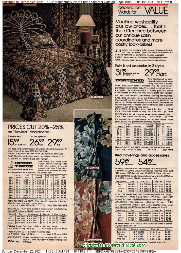 1982 Montgomery Ward Spring Summer Catalog, Page 1006