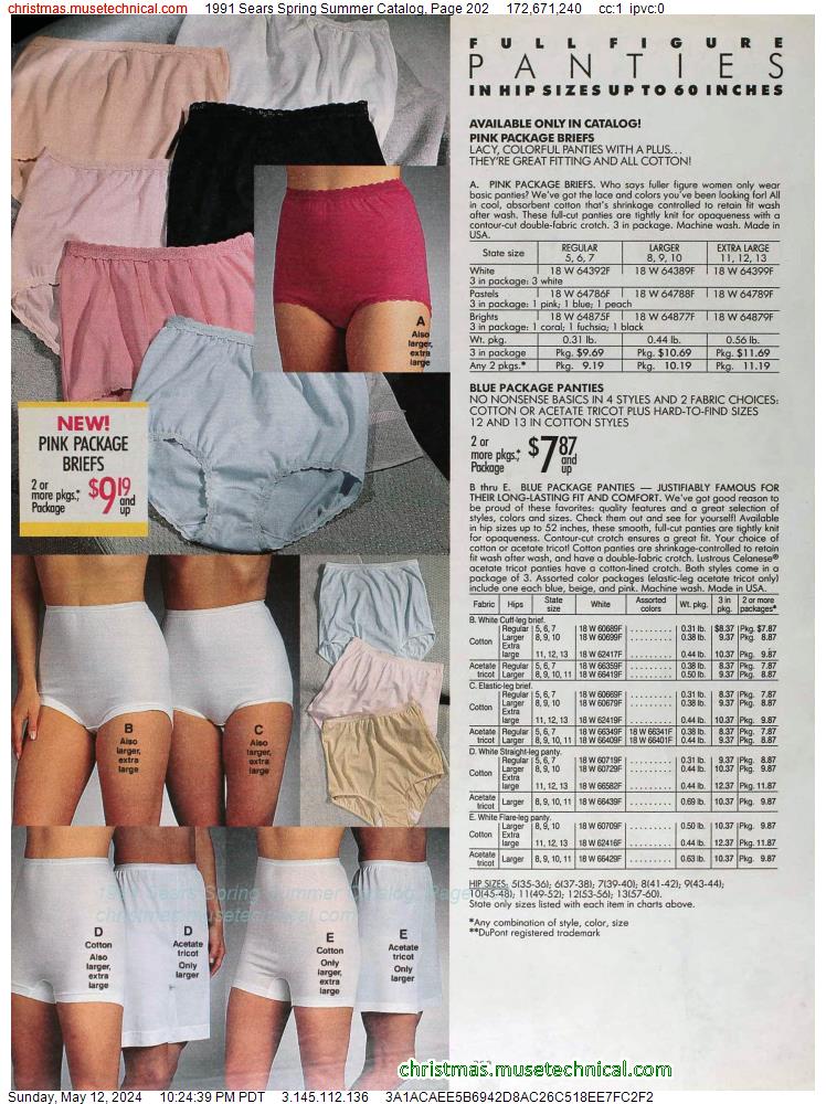 1991 Sears Spring Summer Catalog, Page 202