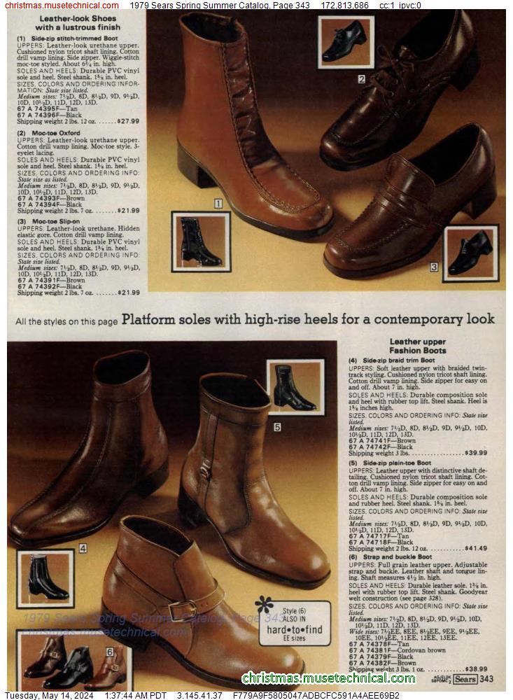 1979 Sears Spring Summer Catalog, Page 343