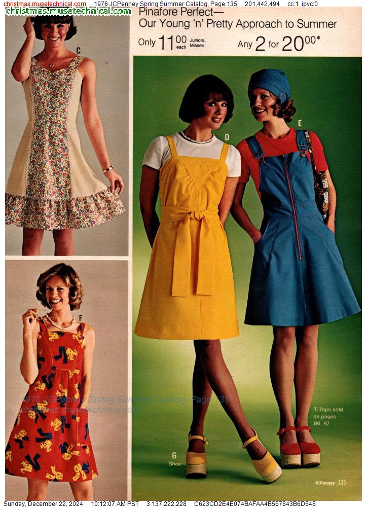 1976 JCPenney Spring Summer Catalog, Page 135