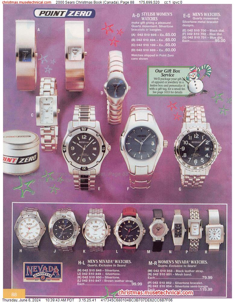 2000 Sears Christmas Book (Canada), Page 88
