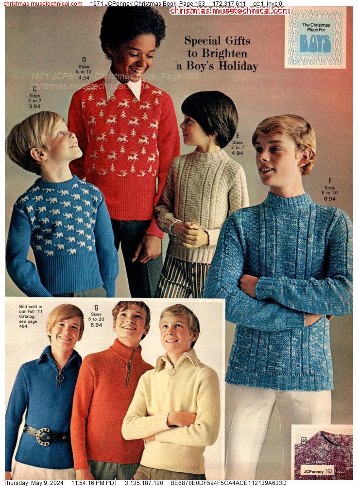 1971 JCPenney Christmas Book, Page 163