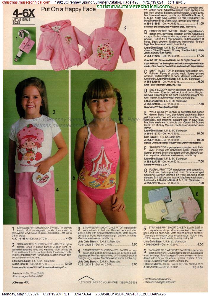 1982 JCPenney Spring Summer Catalog, Page 498