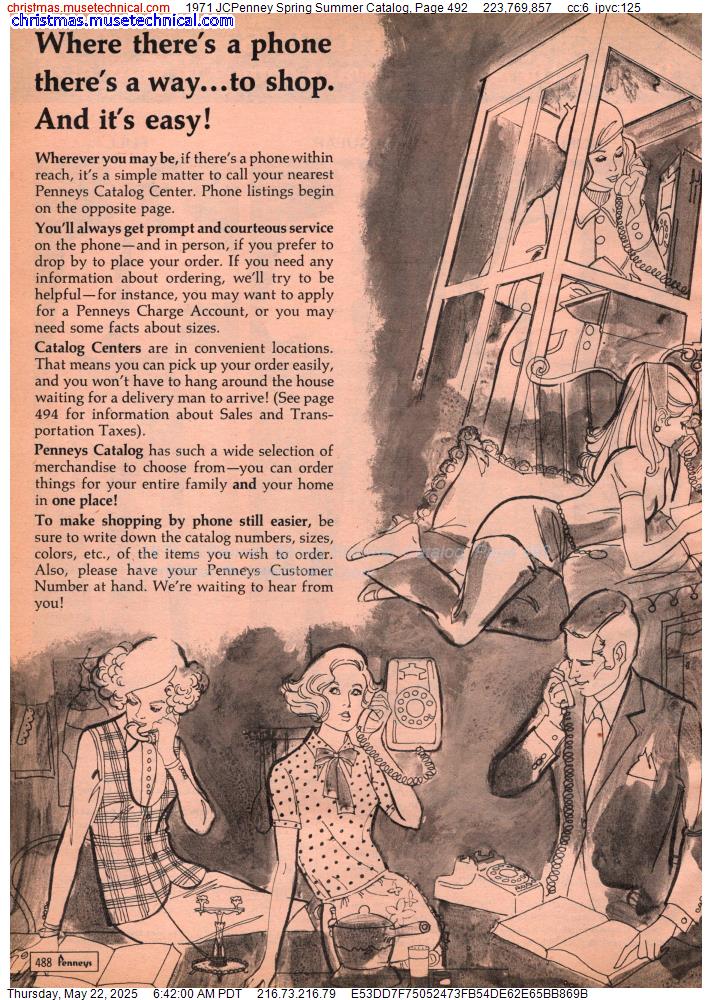 1971 JCPenney Spring Summer Catalog, Page 492