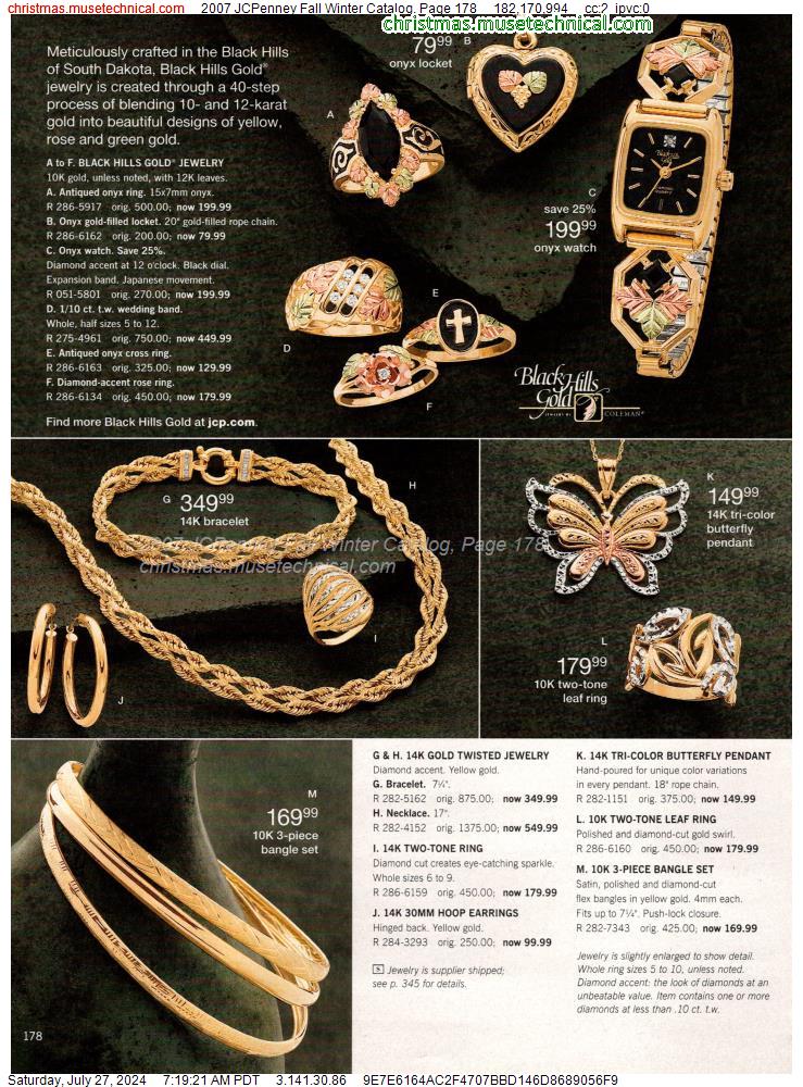 2007 JCPenney Fall Winter Catalog, Page 178