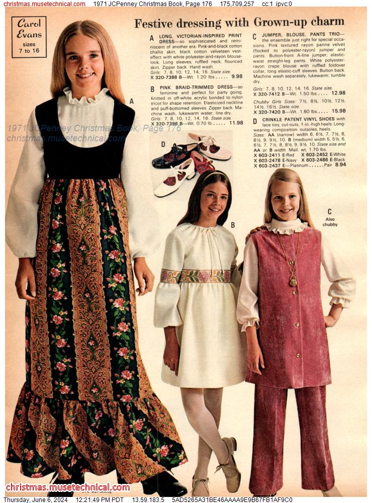 1971 JCPenney Christmas Book, Page 176