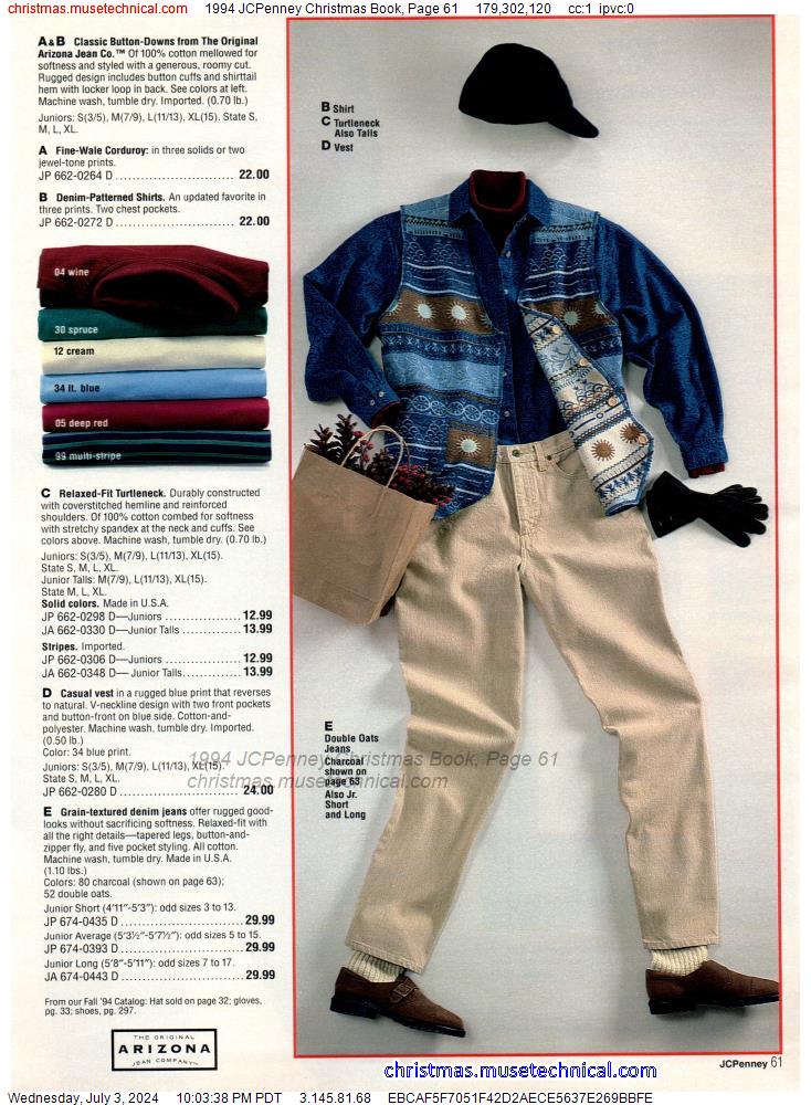 1994 JCPenney Christmas Book, Page 61