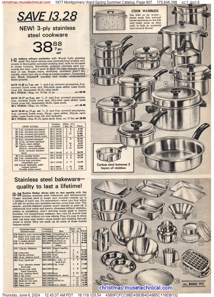 1977 Montgomery Ward Spring Summer Catalog, Page 907