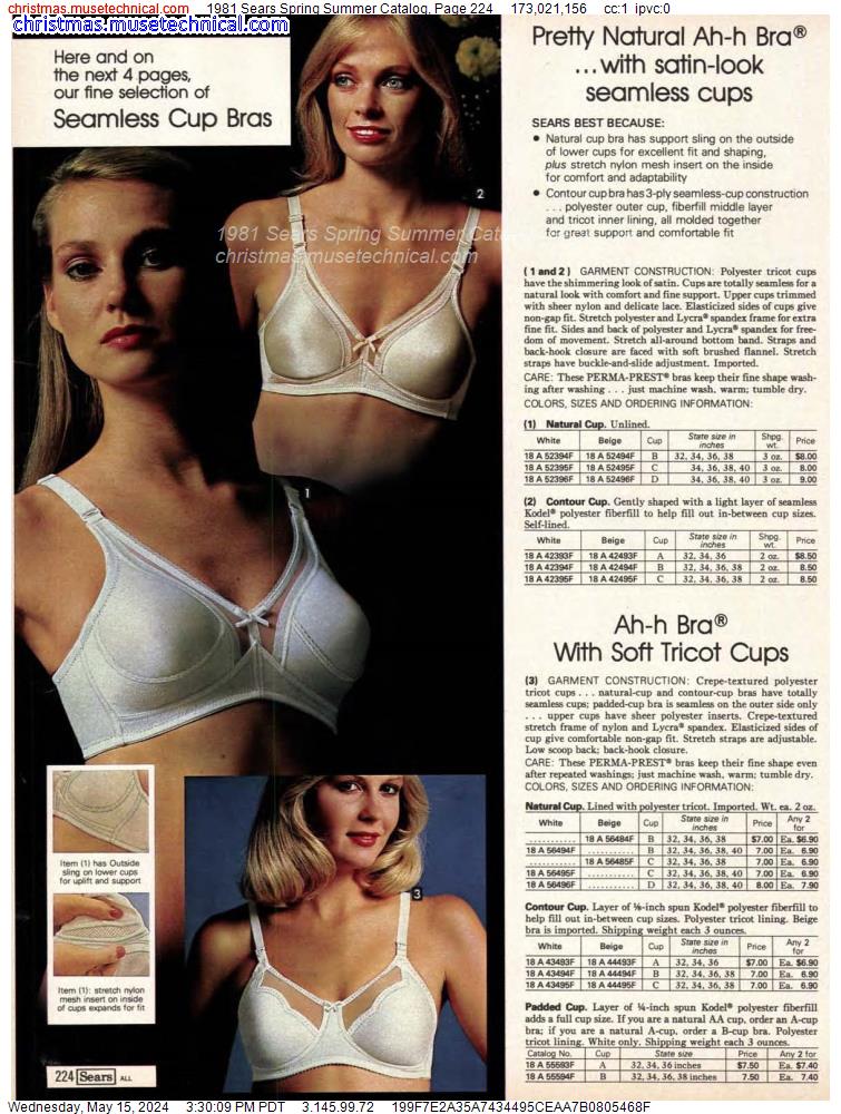 1981 Sears Spring Summer Catalog, Page 224