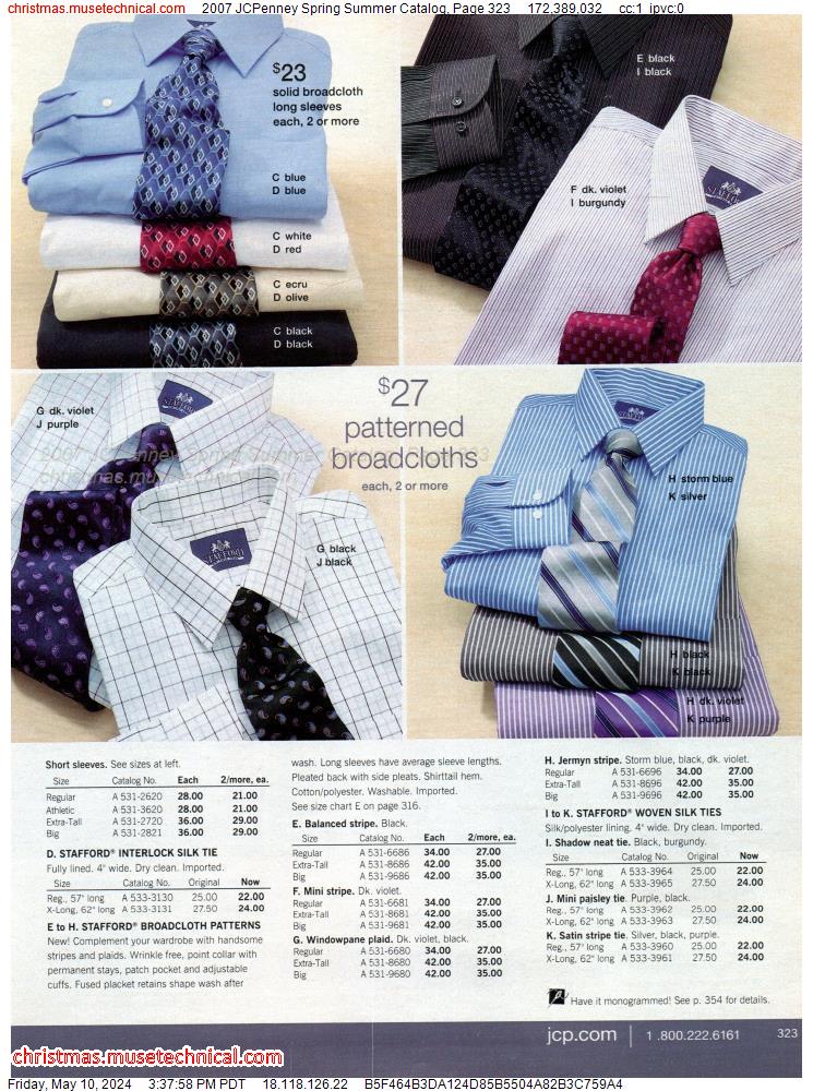 2007 JCPenney Spring Summer Catalog, Page 323
