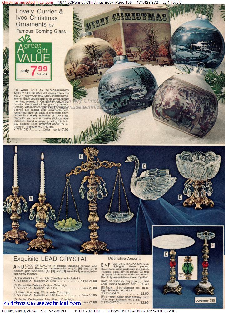 1974 JCPenney Christmas Book, Page 199