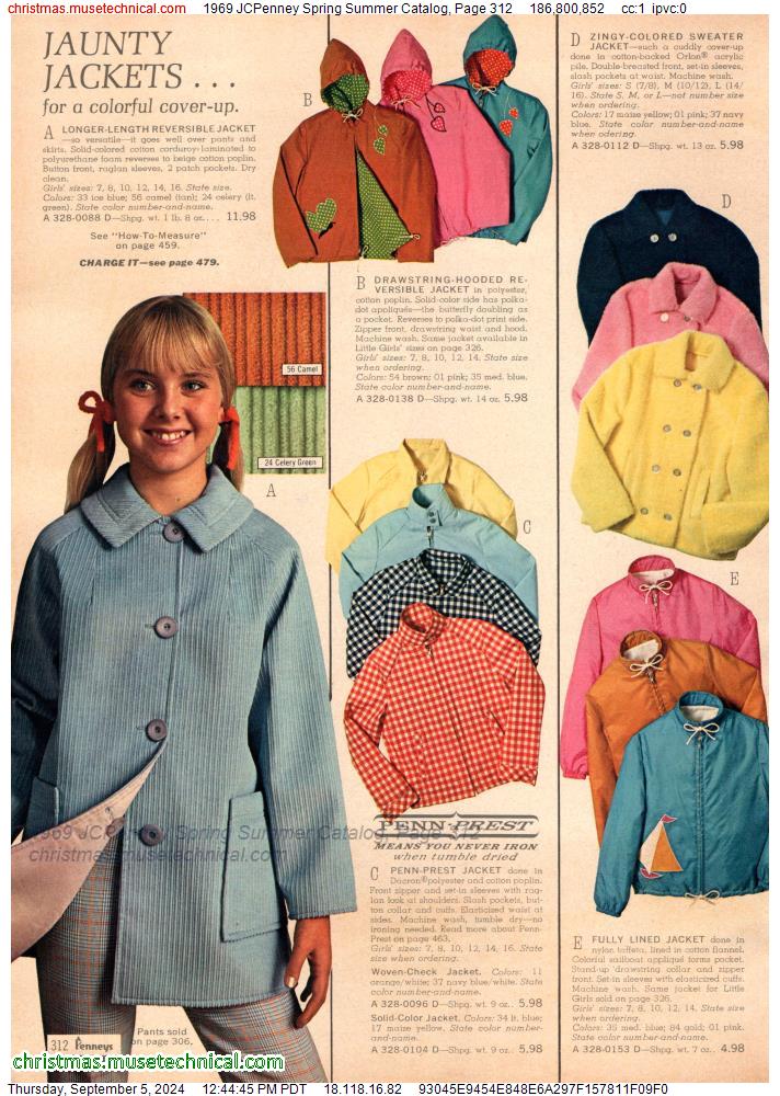 1969 JCPenney Spring Summer Catalog, Page 312