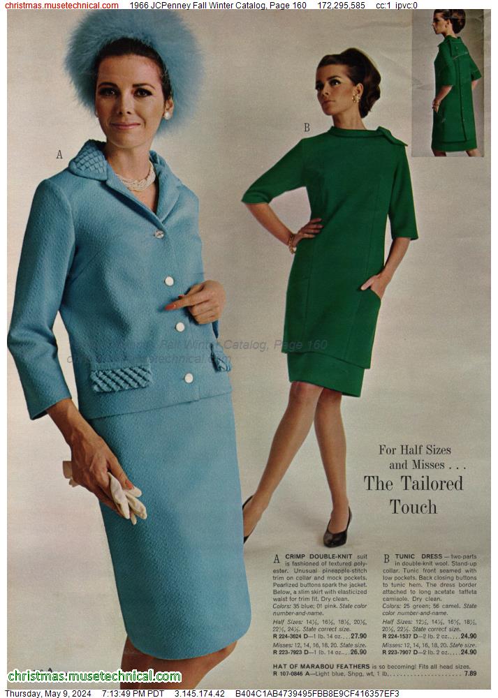 1966 JCPenney Fall Winter Catalog, Page 160