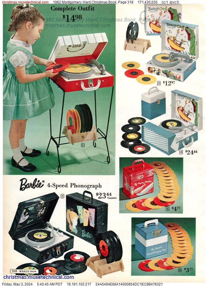 1962 Montgomery Ward Christmas Book, Page 318