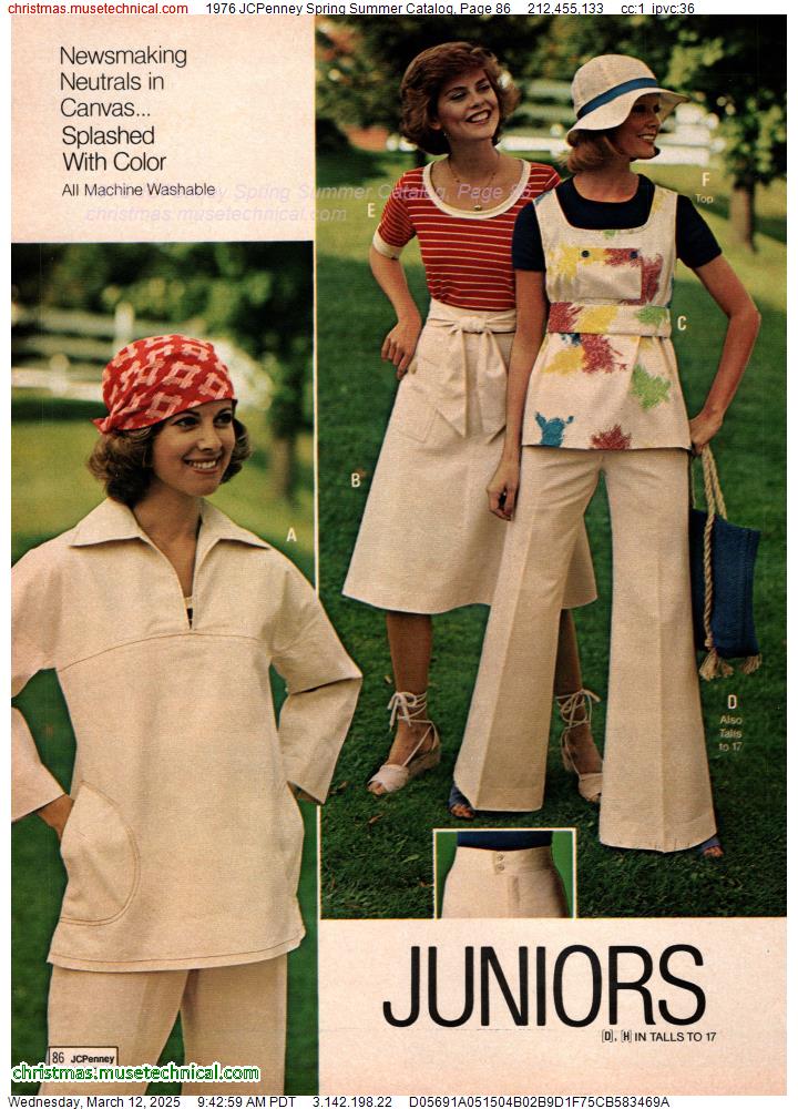 1976 JCPenney Spring Summer Catalog, Page 86