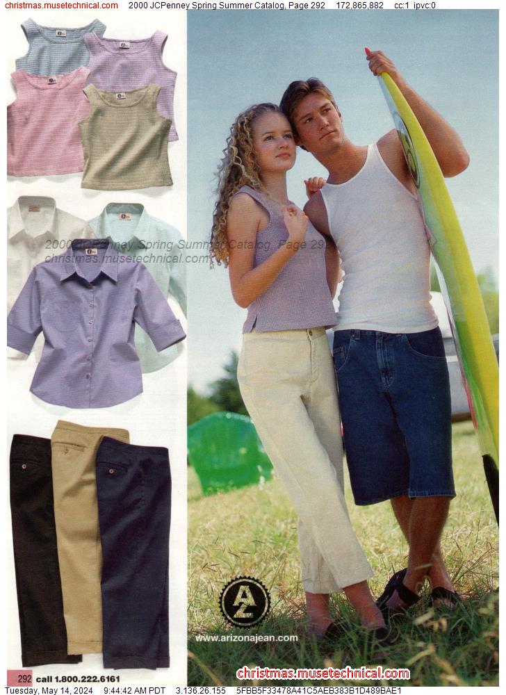 2000 JCPenney Spring Summer Catalog, Page 292