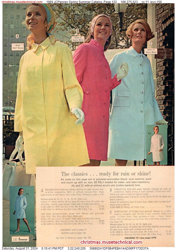 1969 JCPenney Spring Summer Catalog, Page 132