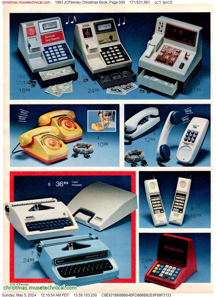 1983 JCPenney Christmas Book, Page 500
