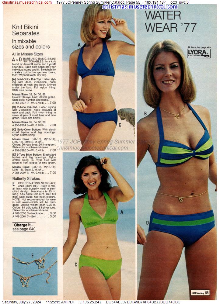 1977 JCPenney Spring Summer Catalog, Page 55