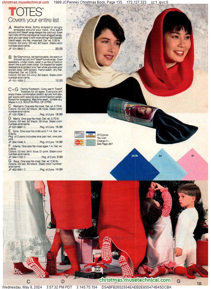 1989 JCPenney Christmas Book, Page 135
