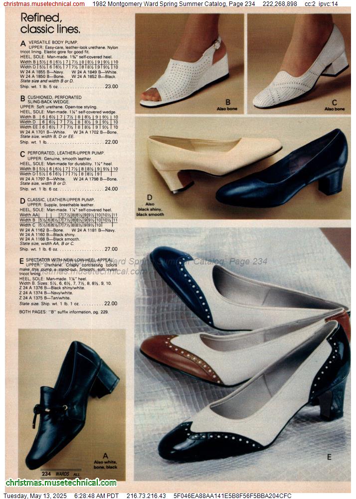 1982 Montgomery Ward Spring Summer Catalog, Page 234