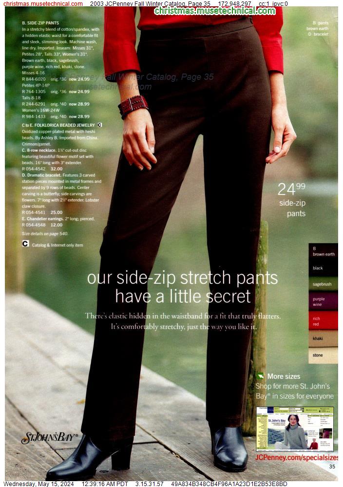 2003 JCPenney Fall Winter Catalog, Page 35
