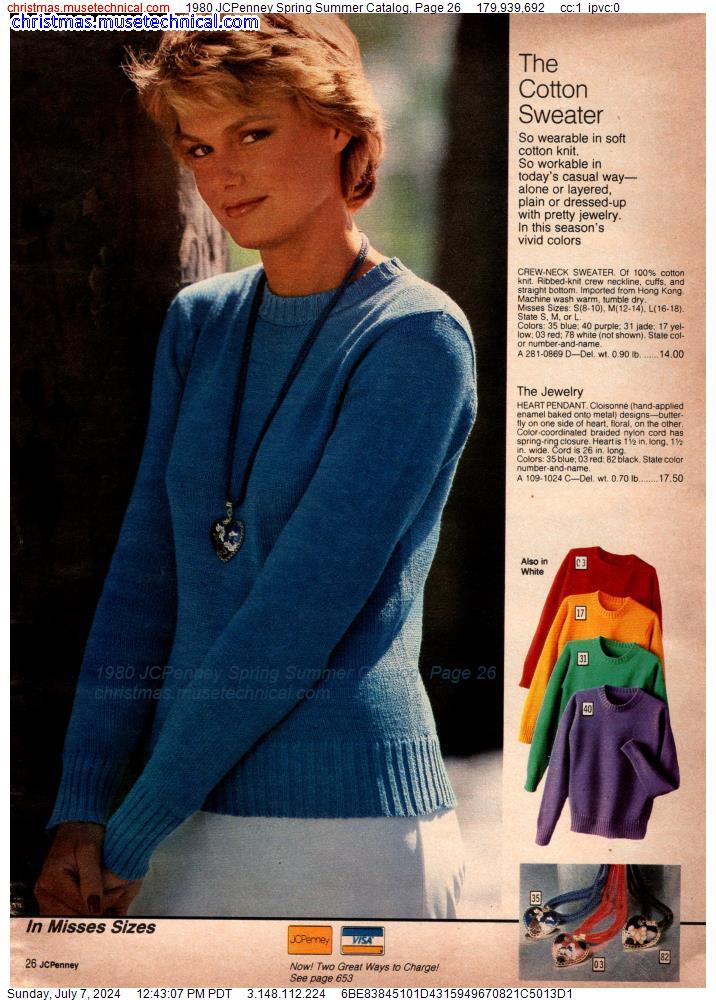 1980 JCPenney Spring Summer Catalog, Page 26