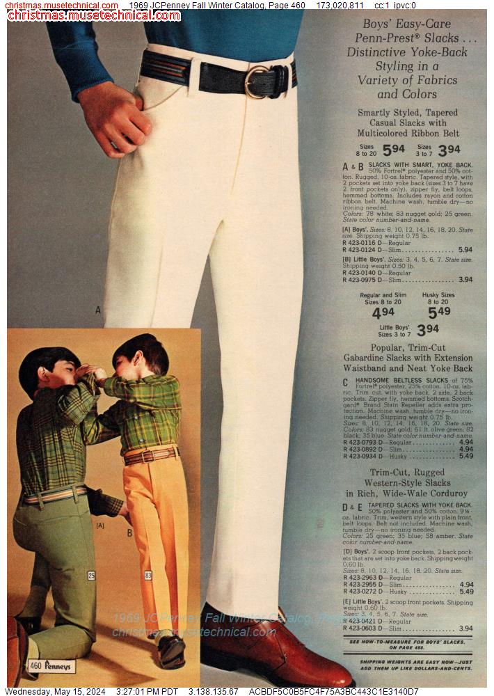 1969 JCPenney Fall Winter Catalog, Page 460