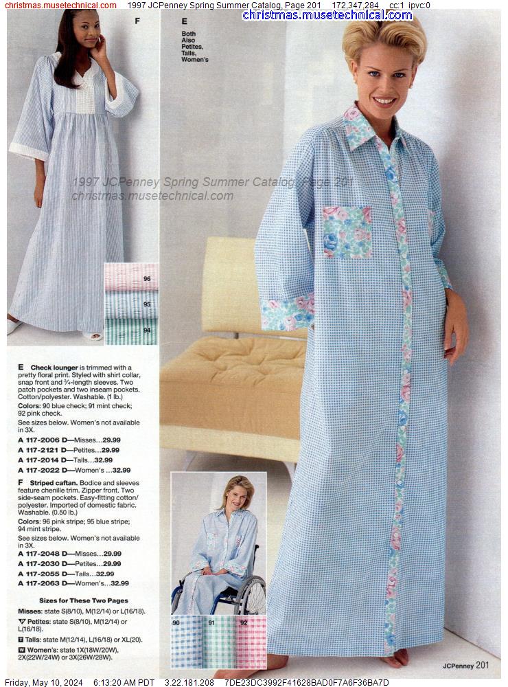 1997 JCPenney Spring Summer Catalog, Page 201