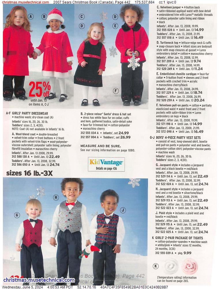 2007 Sears Christmas Book (Canada), Page 442